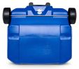 60 Qt Laguna Ice Chest Cooler with Wheels, Blue