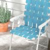 Outsunny Set of 2 Patio Folding Chairs, Classic Outdoor Camping Chairs, Portable Lawn Chairs for Camping, Garden, Pool, Beach, Backyard w/ Armrests, B