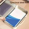 1pc Document Storage Bag, Household File Storage Box, Card Holder, Family Important Information, Certificate, Real Estate Book, Receipt Storage Box