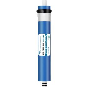 HUINING RO Membrane Residential Reverse Osmosis Membrane Water Filter Cartrige Replacement for Home Drinking Water Filtration System Household Under S (Style: 100GPD)
