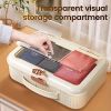 1pc Document Storage Bag, Household File Storage Box, Card Holder, Family Important Information, Certificate, Real Estate Book, Receipt Storage Box