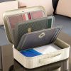 1pc Document Storage Bag, Household File Storage Box, Card Holder, Family Important Information, Certificate, Real Estate Book, Receipt Storage Box